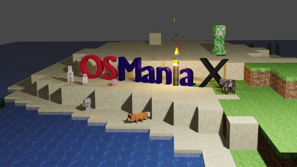 Blenderにminecraftの世界を取り込んだらもっと楽しすぎた Os Maniax