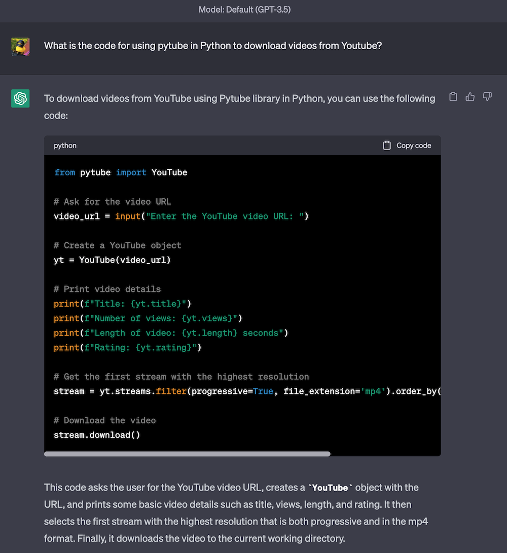 生成系AIツール比較(BingGPT4、ChatGPT3.5、GPT4、HaggingChat)でPythonコーディングを試す。 – OS ...